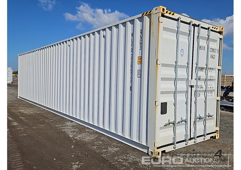 40' High Cube Multi 2 Door Container 
