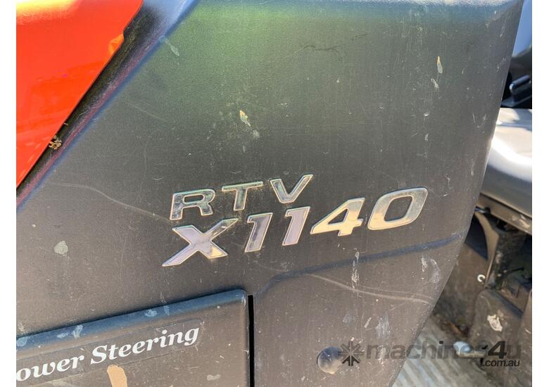 caption 2023 Kubota X1140 ATV