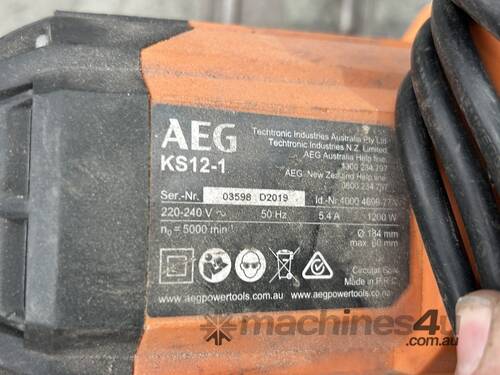caption AEG Circular Saw (Corded)