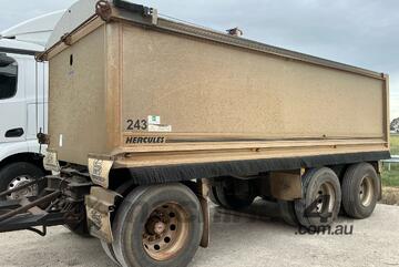 2012 Hercules HEDT-3 Tri Axle Tipping Dog Trailer
