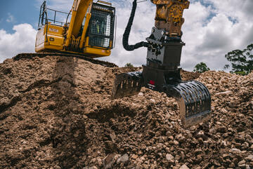 20-30T Excavator Rotating Demolition Sorting Grab