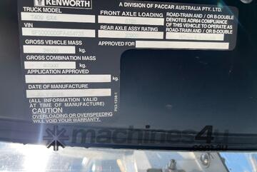 2015 Kenworth T409 Prime Mover Sleeper Cab