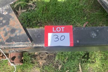 Heavy Duty Plant Trailer w/Ramps