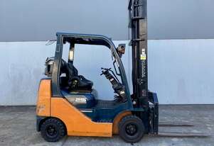 Toyota 8 series current model Gas forklift model gas forklift