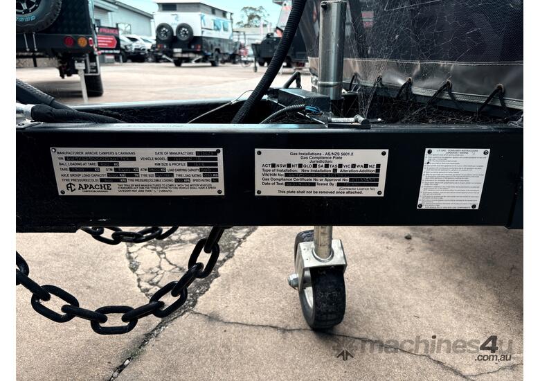 2023 Apache Top Gun 15 Off Road Caravan with Manual slide