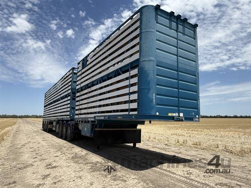 2008 SHANKS B DOUBLE 4x2 CONVERTIBLE STOCK CRATE