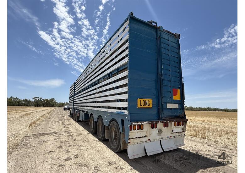 2008 SHANKS B DOUBLE 4x2 CONVERTIBLE STOCK CRATE