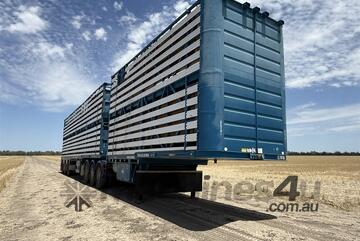 2008 SHANKS B DOUBLE 4x2 CONVERTIBLE STOCK CRATE