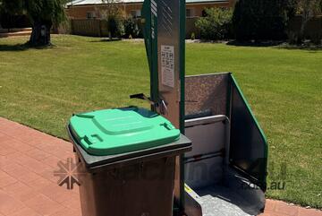 Industrial wheelie bin tipper Ezi-MT commercial grade AUS made