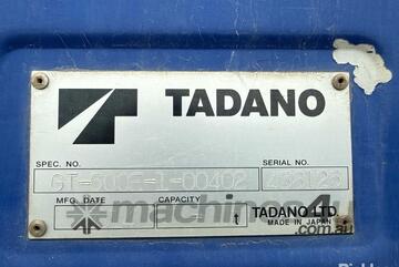 2014 Tadano GT-600-E-1 All Terrain Crane
