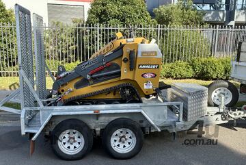Mini Skid steer and trailer - NSW Depot Penrith