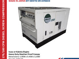 Denyo Air Compressor 130CFM - picture0' - Click to enlarge