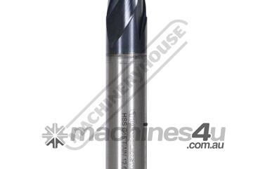 2FSS-12 12mm Metric Slot HSS with 5% Cobalt TiAIN Coating