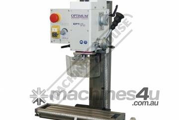 Mini Opti-Mill Drill - Geared & Tilting Head BF-16V Table Travel: (X) - 220mm (Y) - 160mm (Z) - 210m