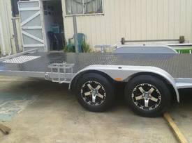 18ft Beavertail Open Car Trailer 3.5T Rated - picture0' - Click to enlarge