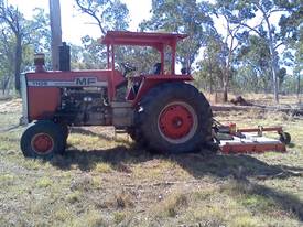 Massey Ferguson MF1105 Tractor with Slasher - picture0' - Click to enlarge