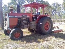 Massey Ferguson MF1105 Tractor with Slasher - picture1' - Click to enlarge