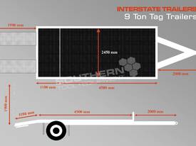 9 TON Heavy Duty Tag Trailer - picture1' - Click to enlarge