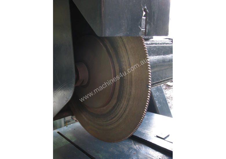 caption Industrial Cold Drop Circular Metal Cutting Saw