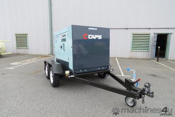 AIRMAN PDS265SC-5C3-T 265cfm Trailer mounted Portable Diesel Air Compressor w/ Aftercooler