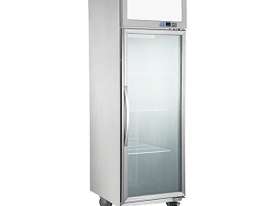 F.E.D Upright Display Fridges Stainless Steel Exterior & Interior - picture0' - Click to enlarge