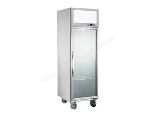 F.E.D Upright Display Fridges Stainless Steel Exterior & Interior