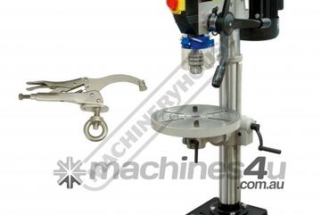 Medium-Duty Bench Drill & Clamp Package Deal BD-325 Table Tilts Left & Right To 45 & Rotates 360