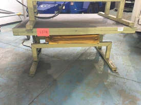 Scissor Lift Table Abbey James Ideal For Packing Lines Workshops, Stop Manual Handling - picture0' - Click to enlarge