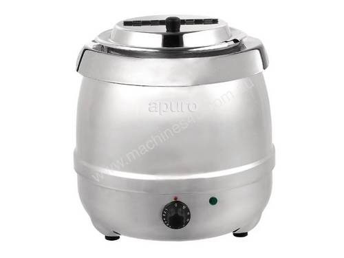 Apuro L714-A - 10Ltr Easy Serve Soup Kettle Stainless Steel