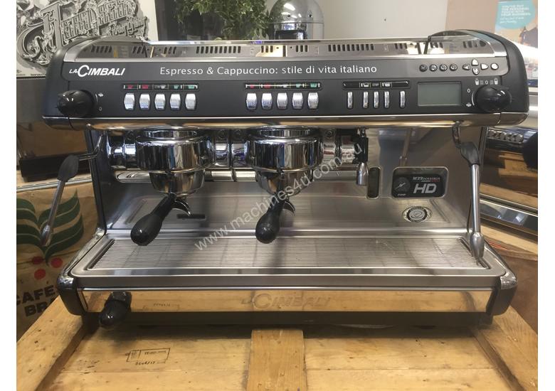 Click to view full size photos LA CIMBALI M39 DOSATRON HD 2 GROUP ESPRESSO COFFEE MACHINE AUTO MILK STEAMER CAFE