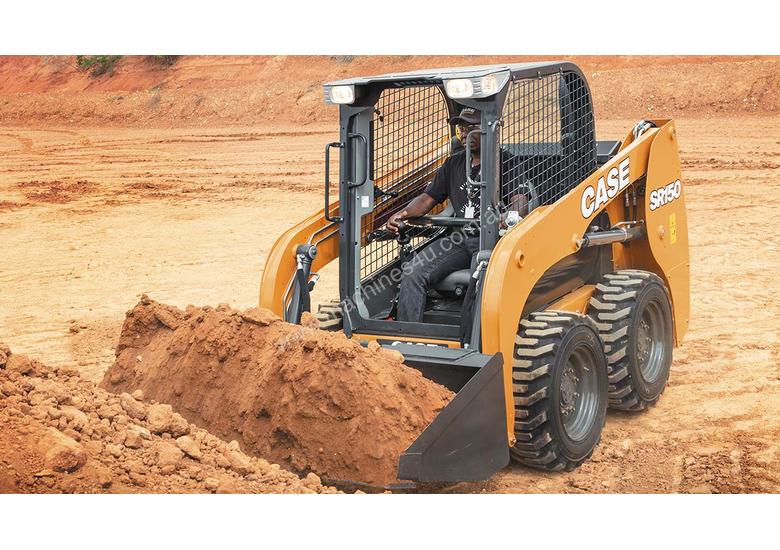 caption CASE SR150 SKID STEER LOADERS