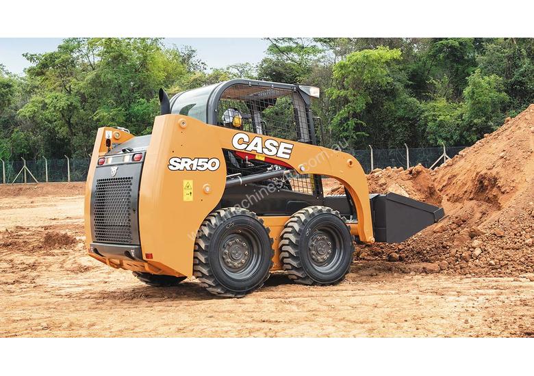 caption CASE SR150 SKID STEER LOADERS