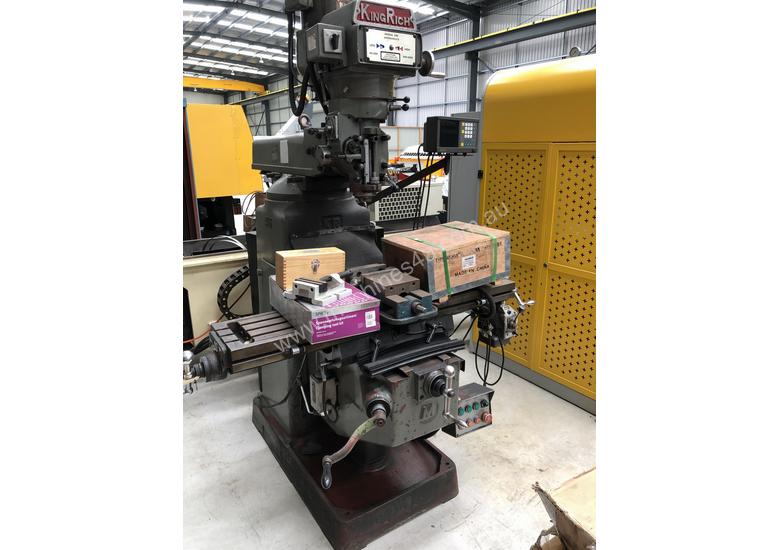 Used 1999 king rich KRV2000 Vertical Mills in DANDENONG, VIC