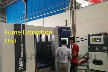 CNC PLASMA - LASER Fume Extraction Filter System - Filter Type - Spark Arrestor Fitted