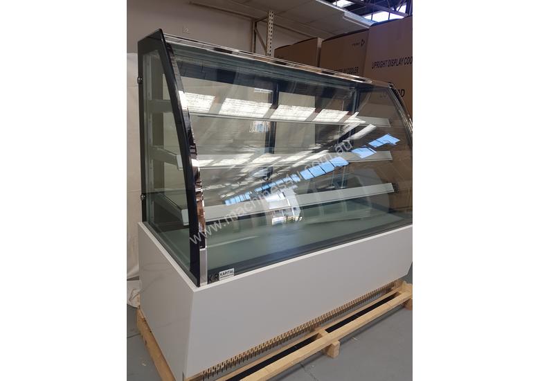 caption BRAND NEW! Curved Cake Display Fridge