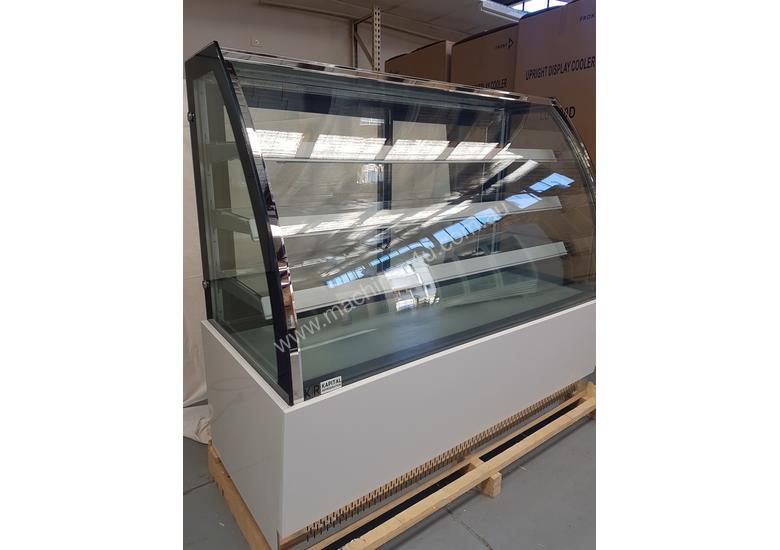 caption BRAND NEW! Curved Cake Display Fridge