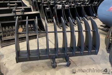 ROO ATTACHMENTS - STICK RAKE 1500 MM WIDE TO SUIT 8 TON EXCAVATOR ROO ATTACHMENTS - STICK RAKE 1500 MM WIDE TO SUIT 8 TON EXCAVATOR