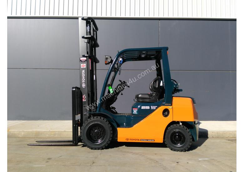 caption Toyota Business Class 2010 2.5 Tonne Forklift in very good condition. Sydney