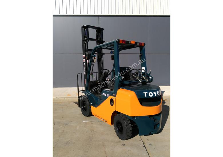 caption Toyota Business Class 2010 2.5 Tonne Forklift in very good condition. Sydney