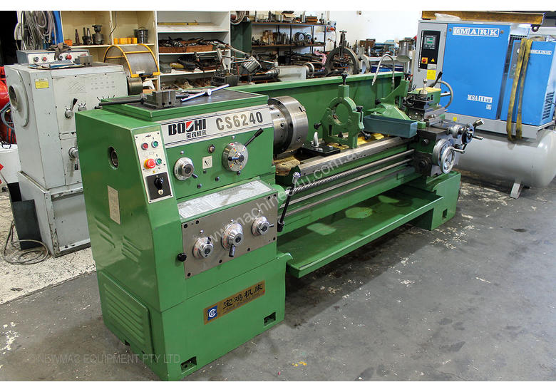 caption Bojhi CS6240 Centre Lathe (415V) – Stock # 3456