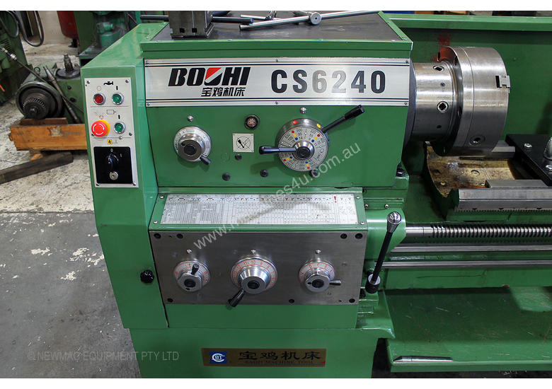 caption Bojhi CS6240 Centre Lathe (415V) – Stock # 3456