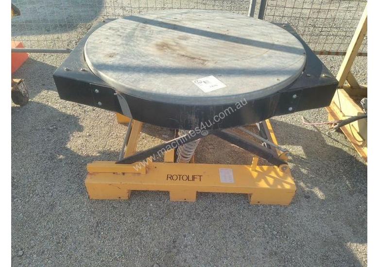 caption Rotolift Pallet Wrap Platform