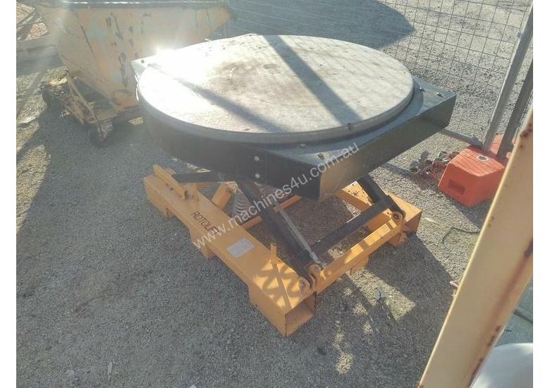 caption Rotolift Pallet Wrap Platform
