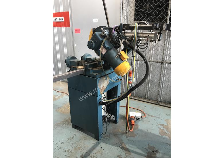 caption Brobo 350 Cold Saw with Dual Air Vice Clamping SA350D