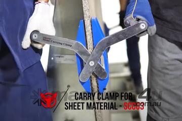 Stone Carry Clamp for Sheet Material 0-50mm