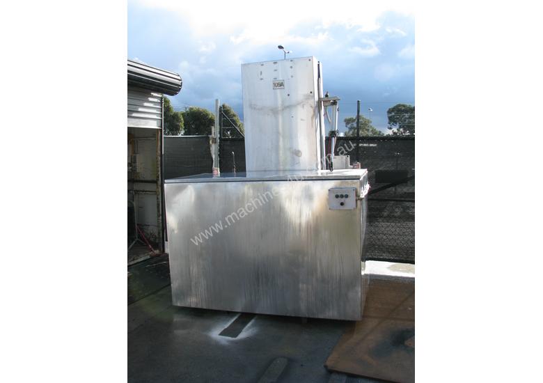 Used stainless Stainless Steel Hot Wash Dip Dipping Tank 1600L Parts