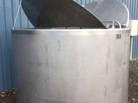 4,000ltr Used Jacketed Stainless Steel Tank, Milk Vat - picture1' - Click to enlarge