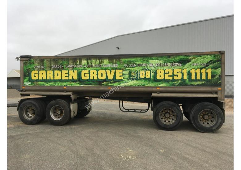 Buy Used 2005 stoodley 2005 Stoodley Alloy Quad Dog Tipper Trailer Quad