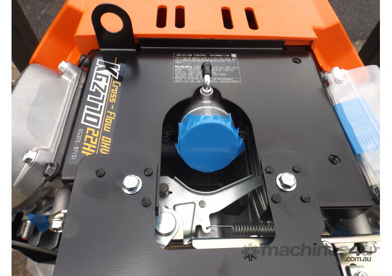 caption KUBOTA ZG222-48 MOWER ENGINE