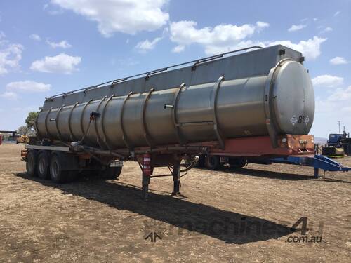 TIEMAN 30,000lt stainless steel tanker